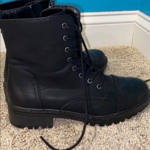 Black Combat Boots